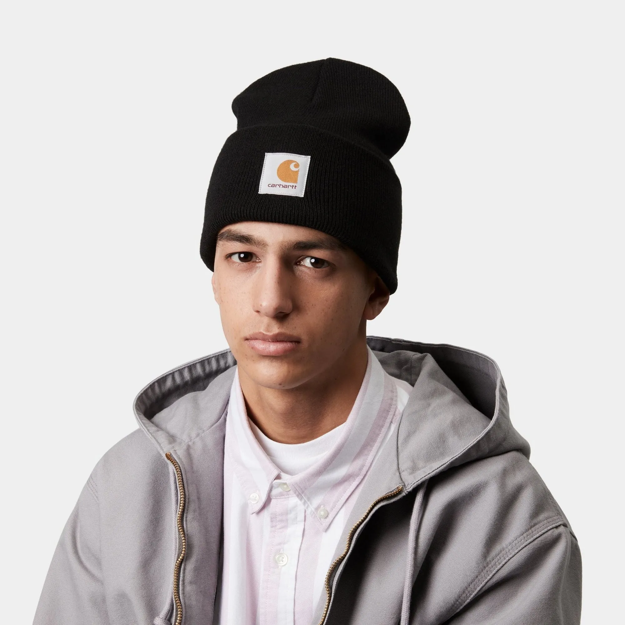 Acrylic Watch Hat | Black Carhartt WIP