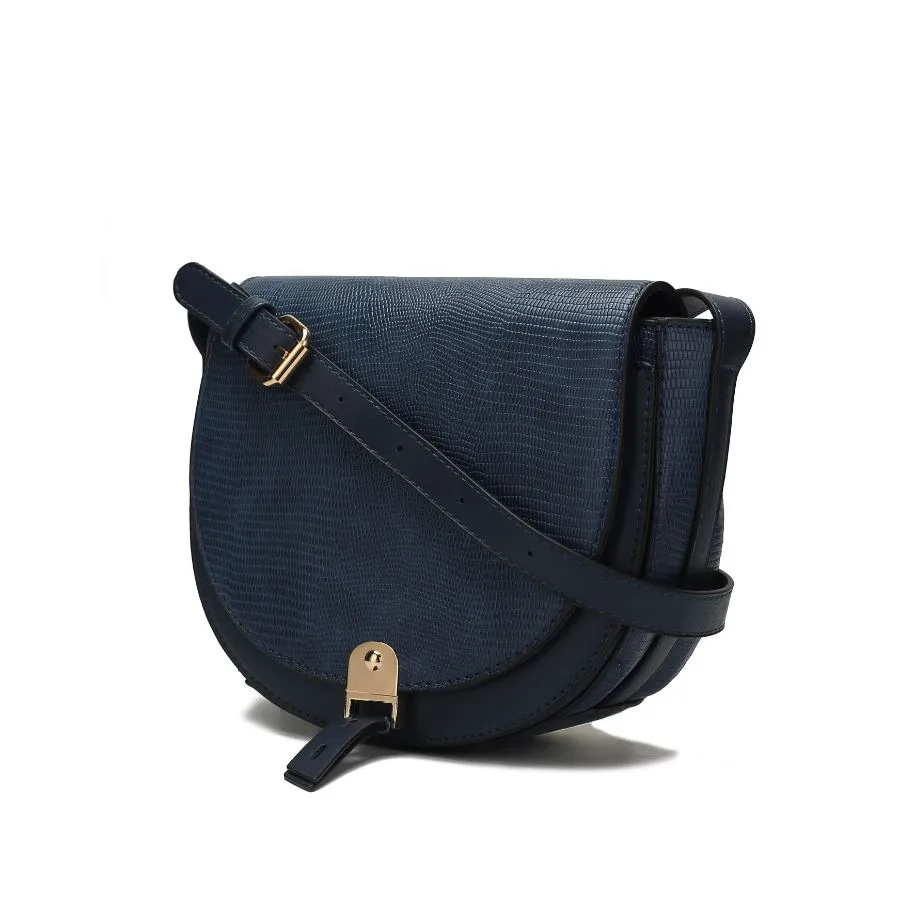 Adalyn Snake Embossed Vegan Leather Womens Shoulder Handbag
