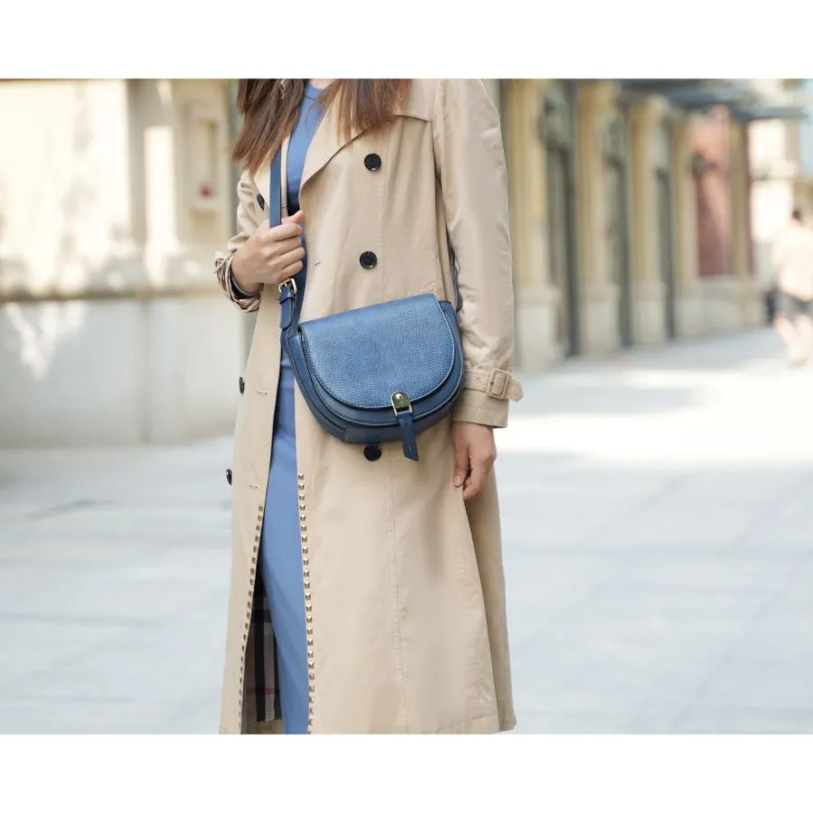 Adalyn Snake Embossed Vegan Leather Womens Shoulder Handbag