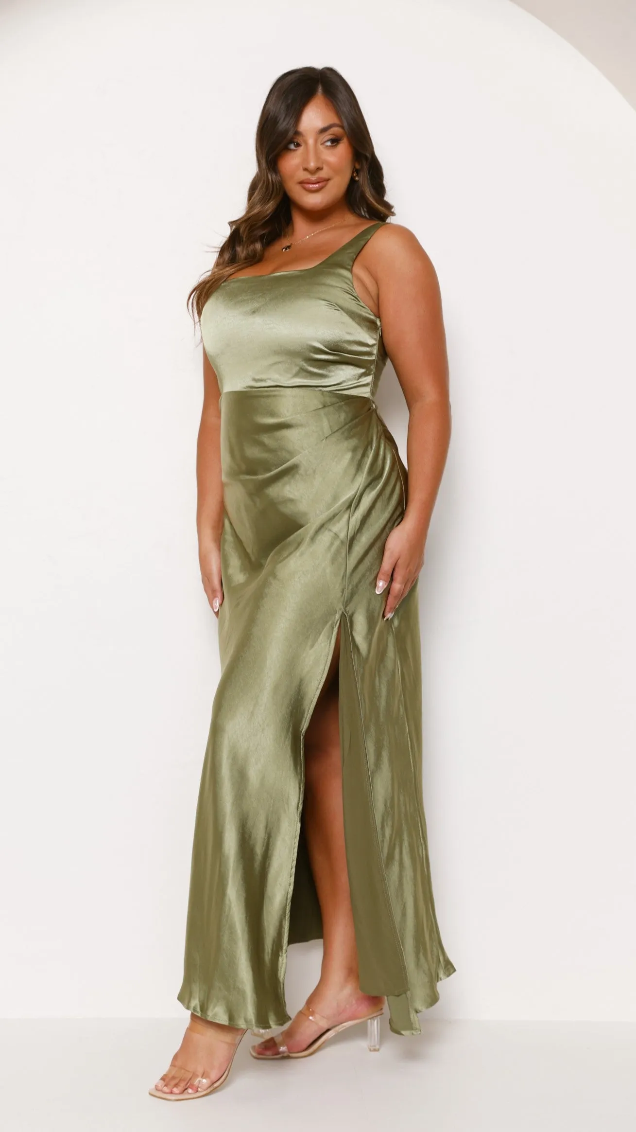 Alaria Maxi Dress - Olive Billy J