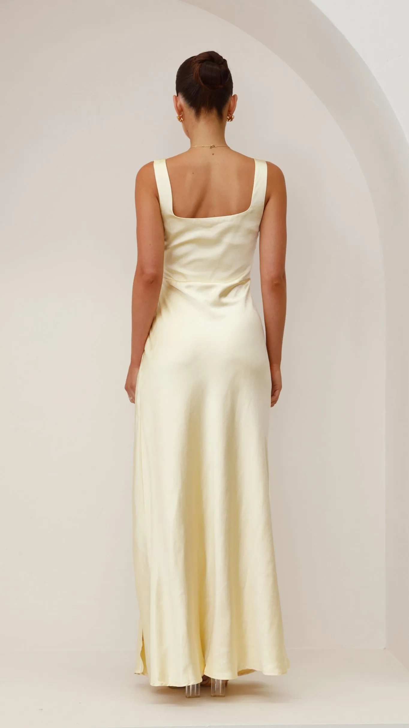 Alaria Maxi Dress - Yellow Billy J