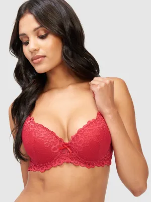 Amanda Lace Push Up Bra by Frederick's of Hollywood