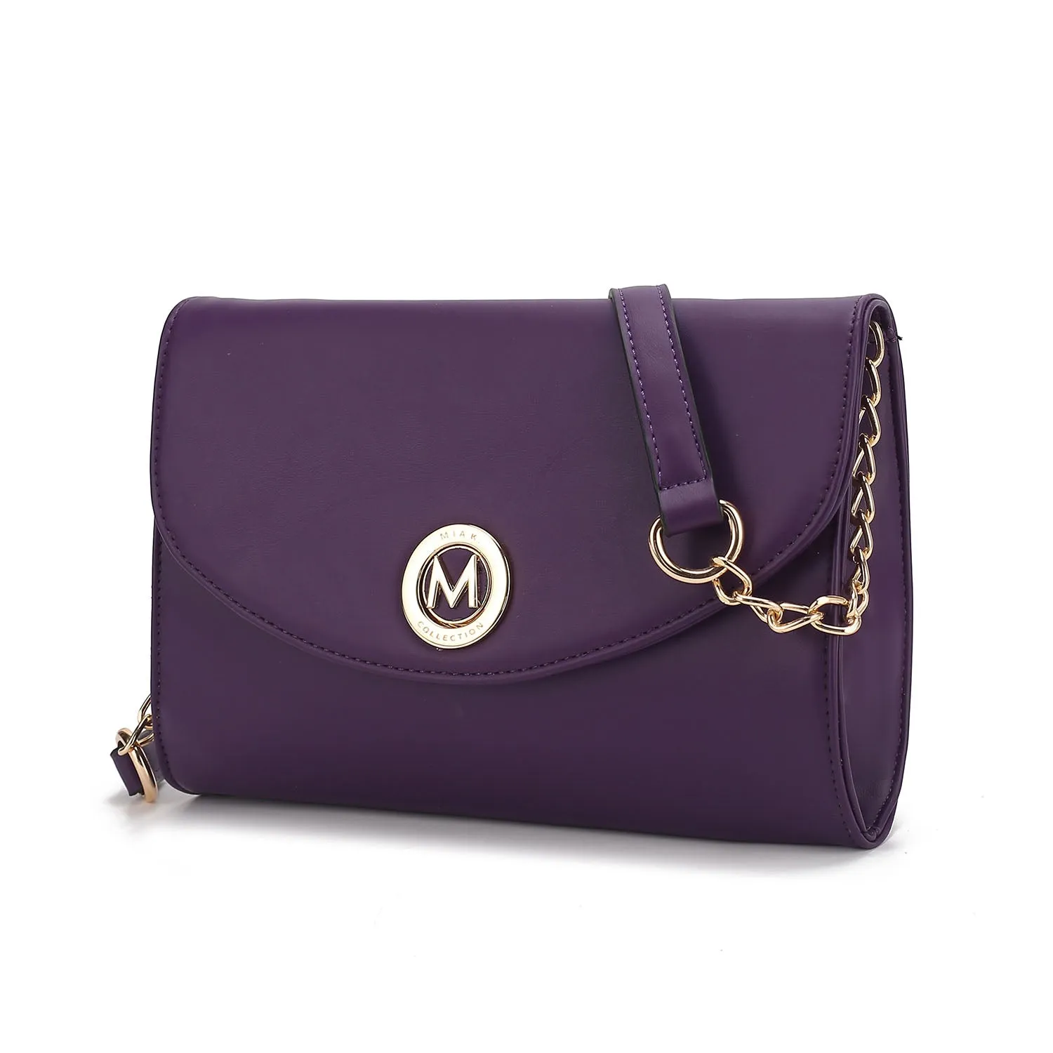 Andra Vegan Leather Womens Crossbody Bag