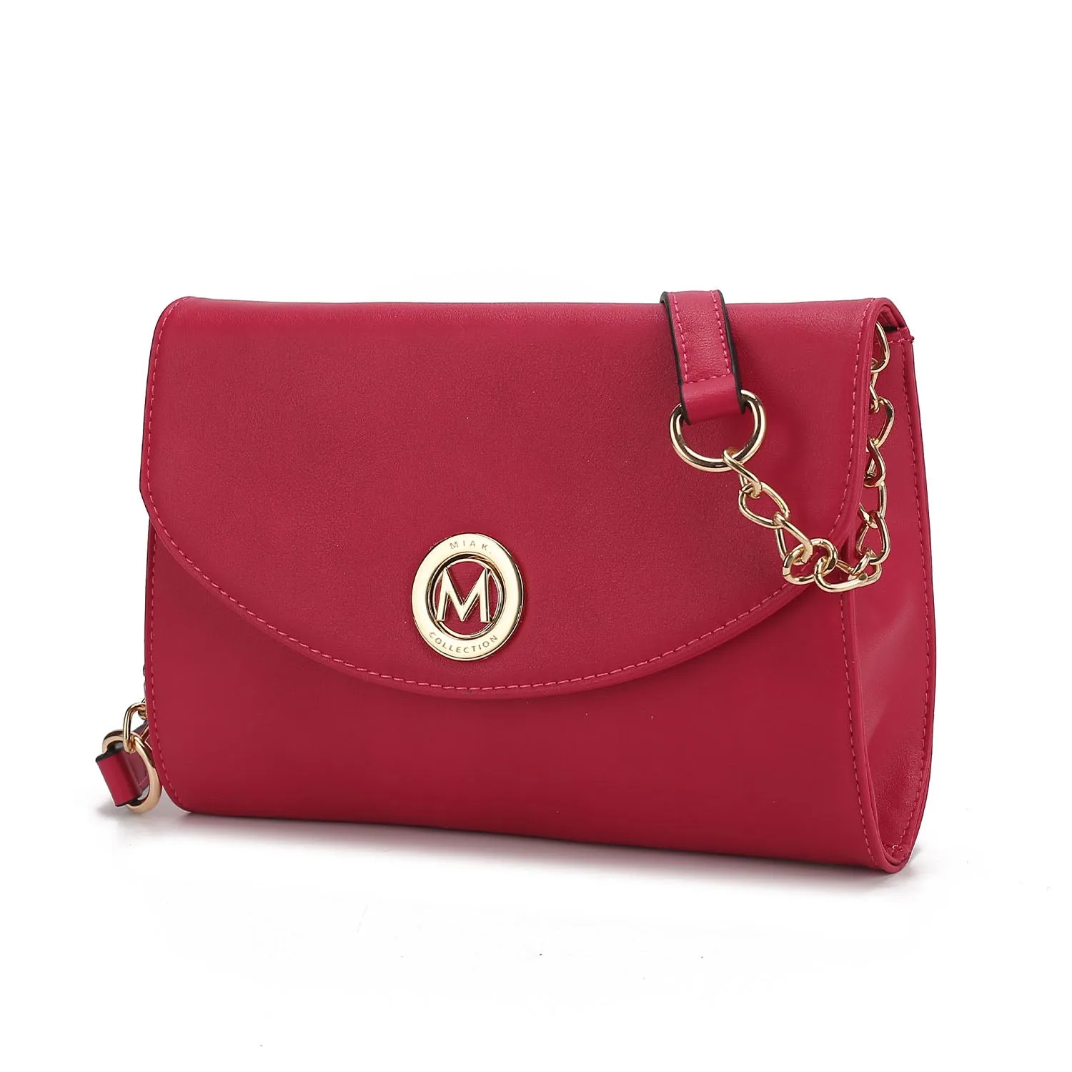 Andra Vegan Leather Womens Crossbody Bag