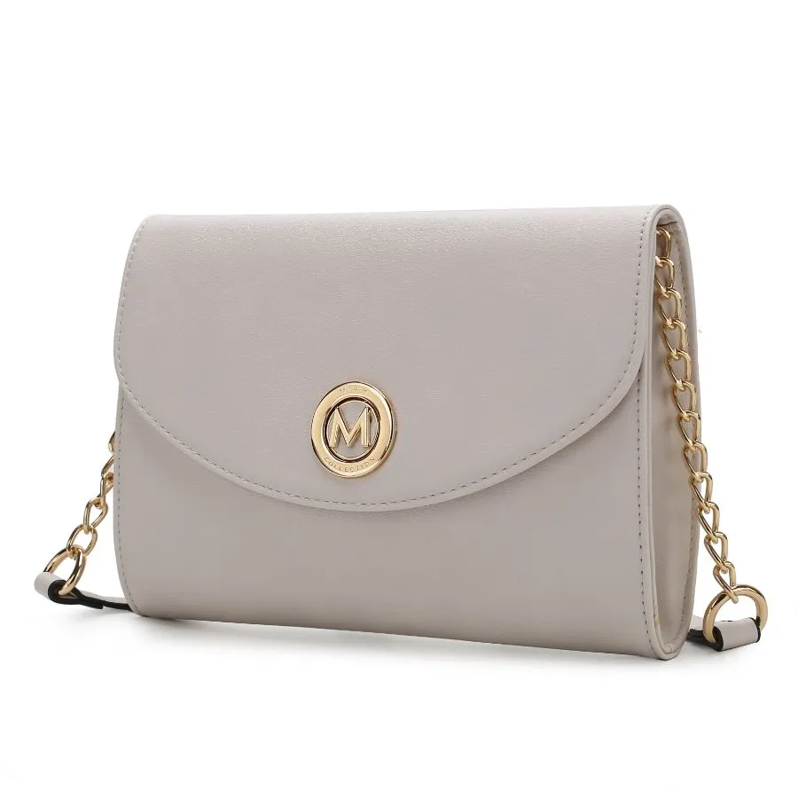 Andra Vegan Leather Womens Crossbody Bag
