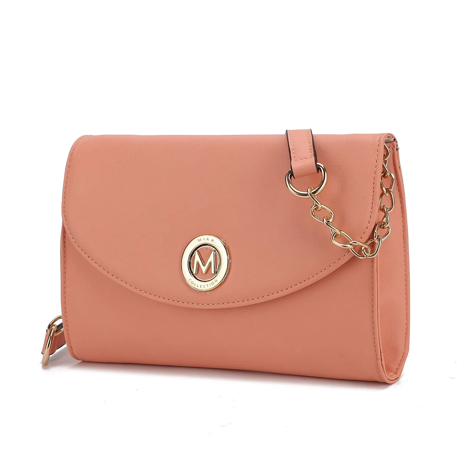 Andra Vegan Leather Womens Crossbody Bag