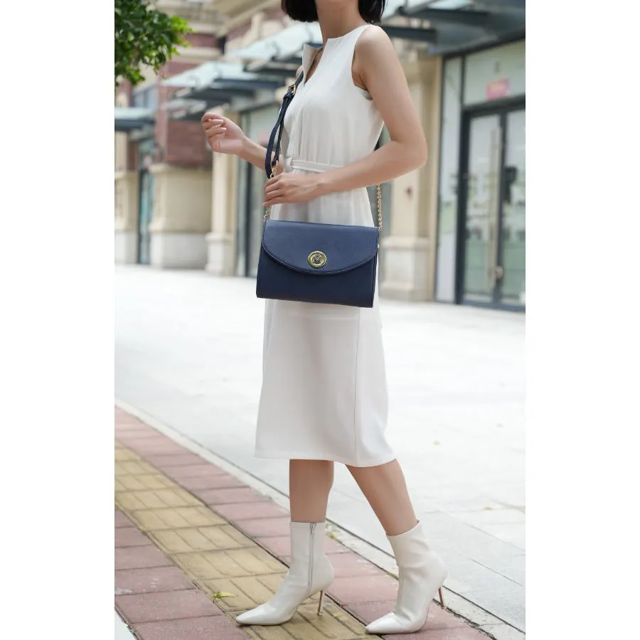 Andra Vegan Leather Womens Crossbody Bag