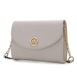 Andra Vegan Leather Womens Crossbody Bag