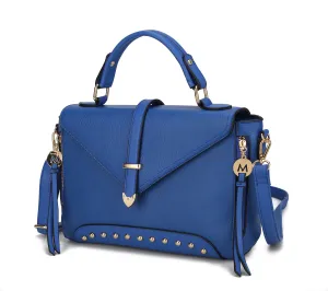 Angela Vegan Leather Womens Satchel Bag