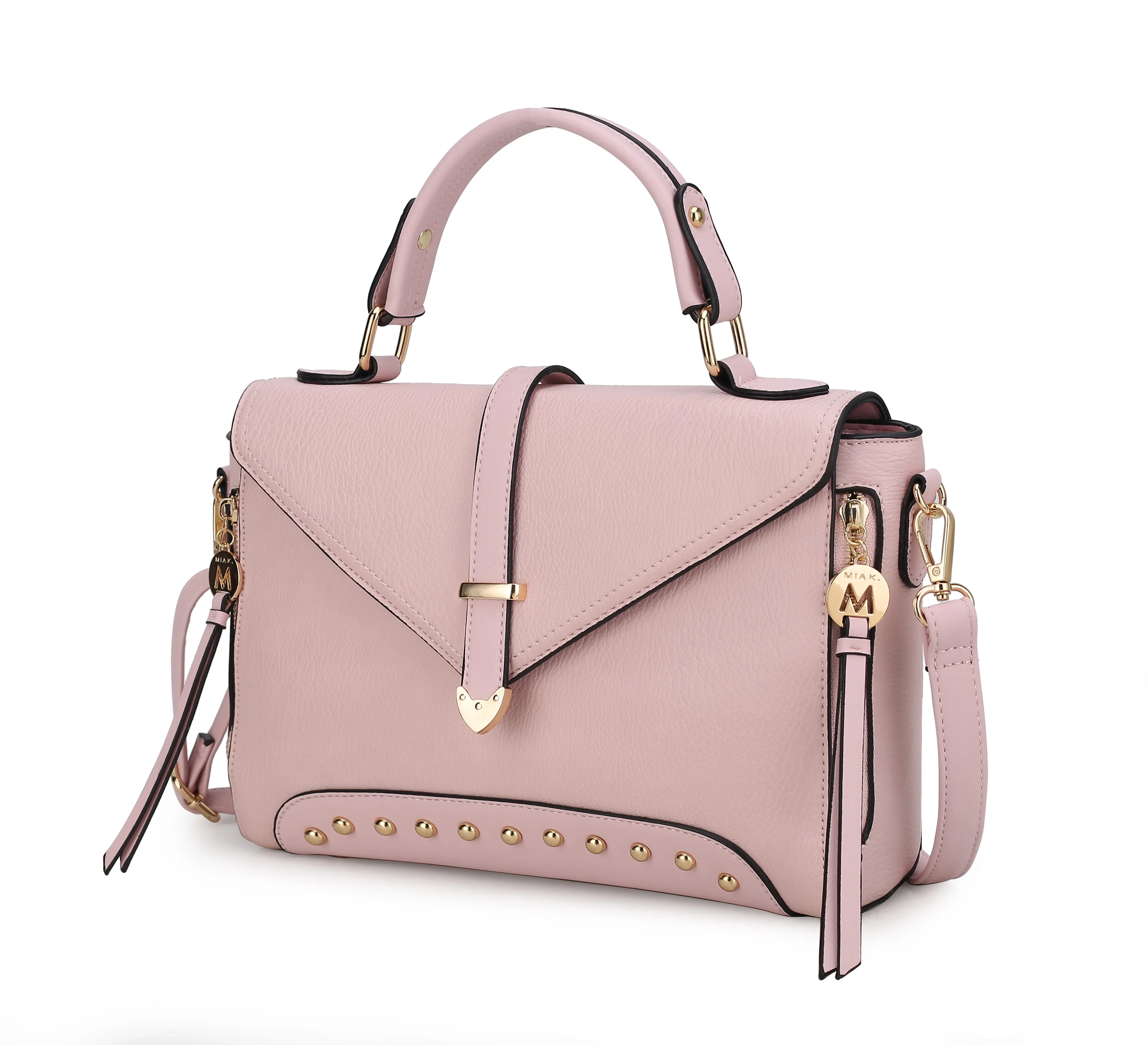 Angela Vegan Leather Womens Satchel Bag