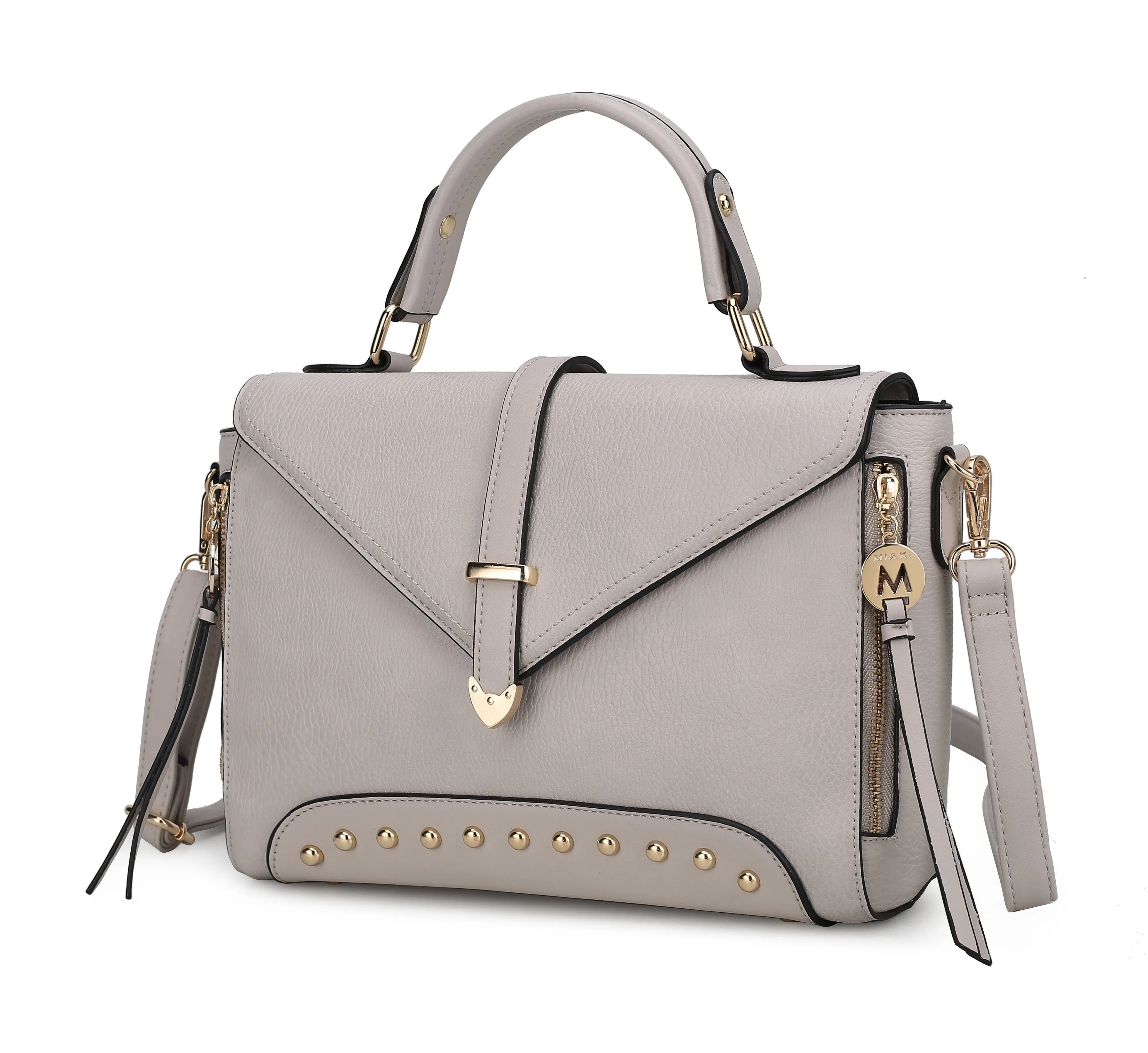 Angela Vegan Leather Womens Satchel Bag