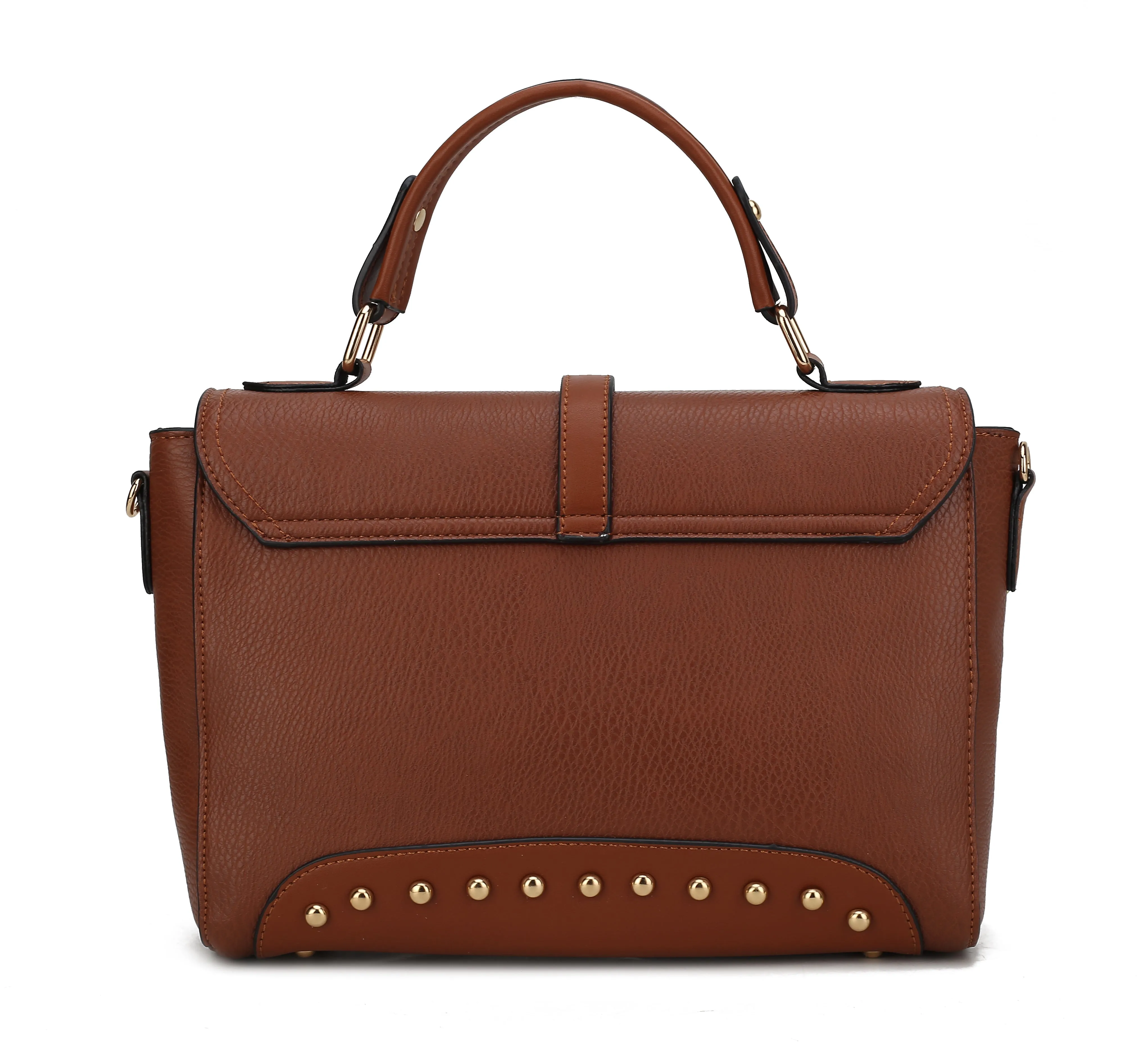 Angela Vegan Leather Womens Satchel Bag