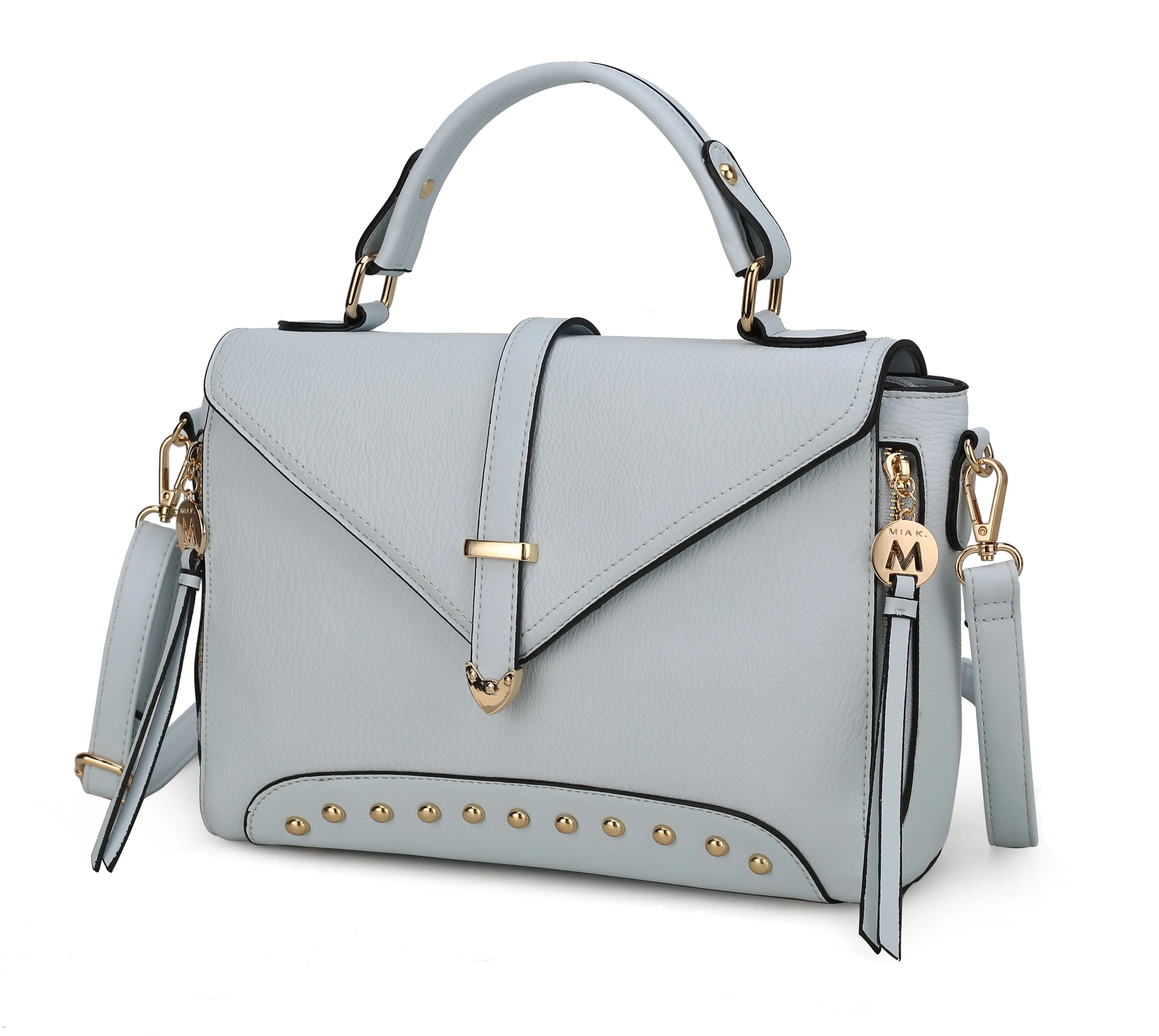 Angela Vegan Leather Womens Satchel Bag
