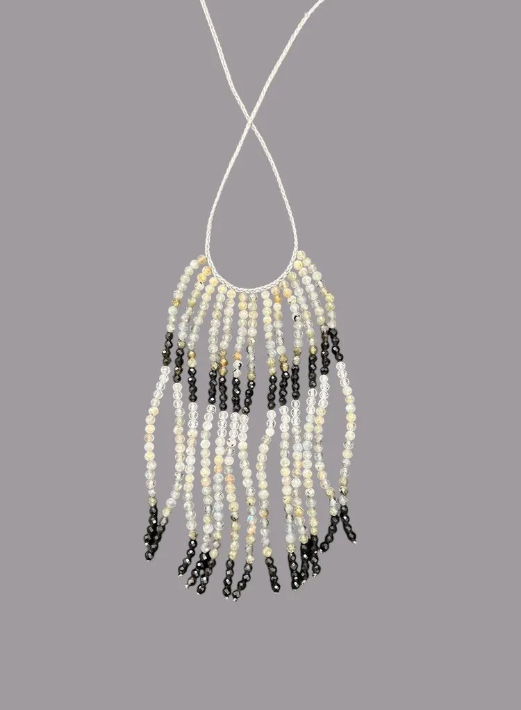 ANN LIGHTFOOT - SPINEL CASCADE NECKLACE