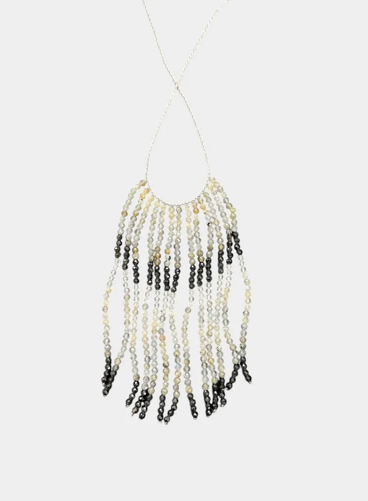 ANN LIGHTFOOT - SPINEL CASCADE NECKLACE