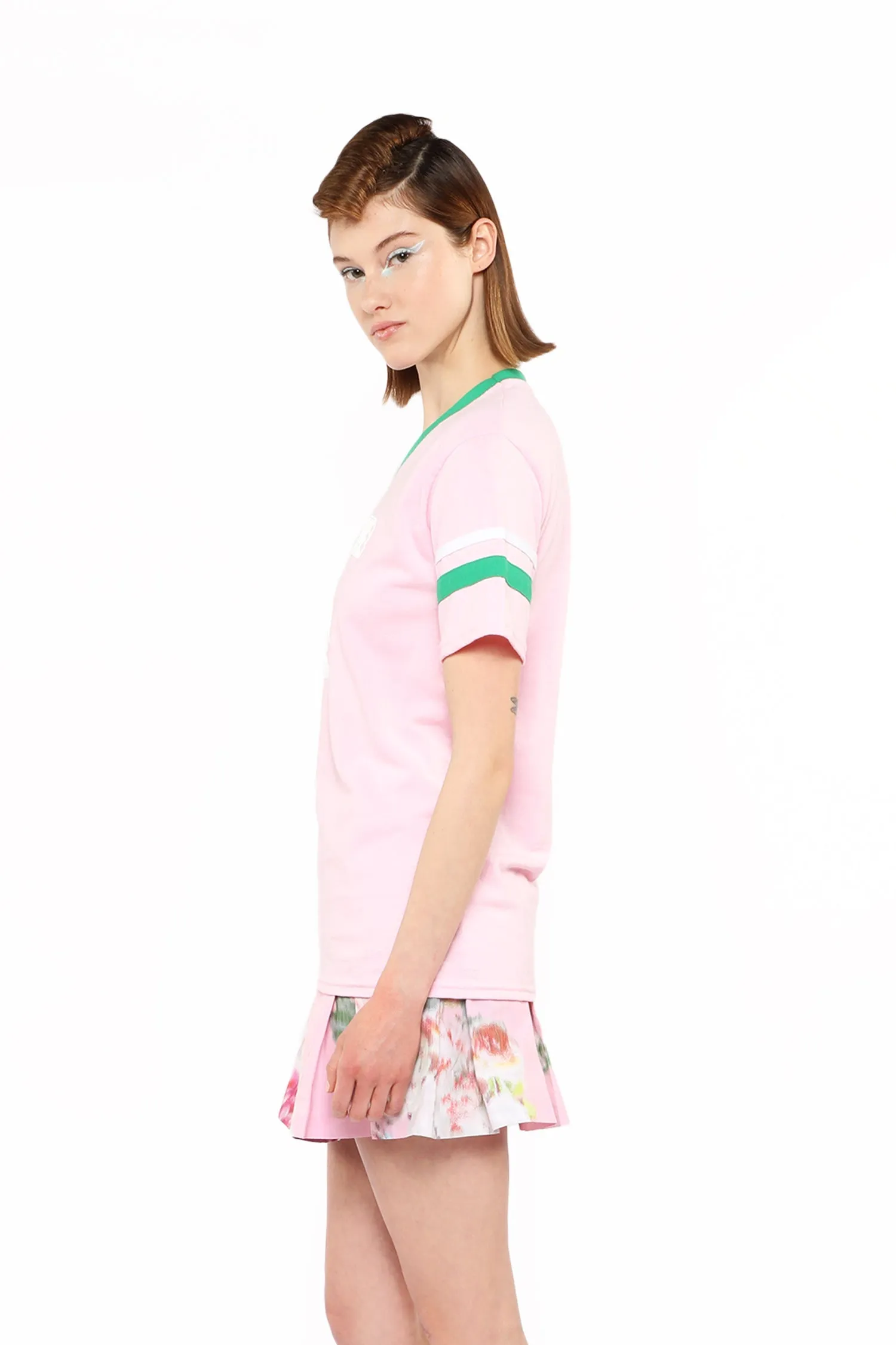 Anna Sui Logo T-Shirt Pink Annasui