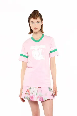 Anna Sui Logo T-Shirt Pink Annasui