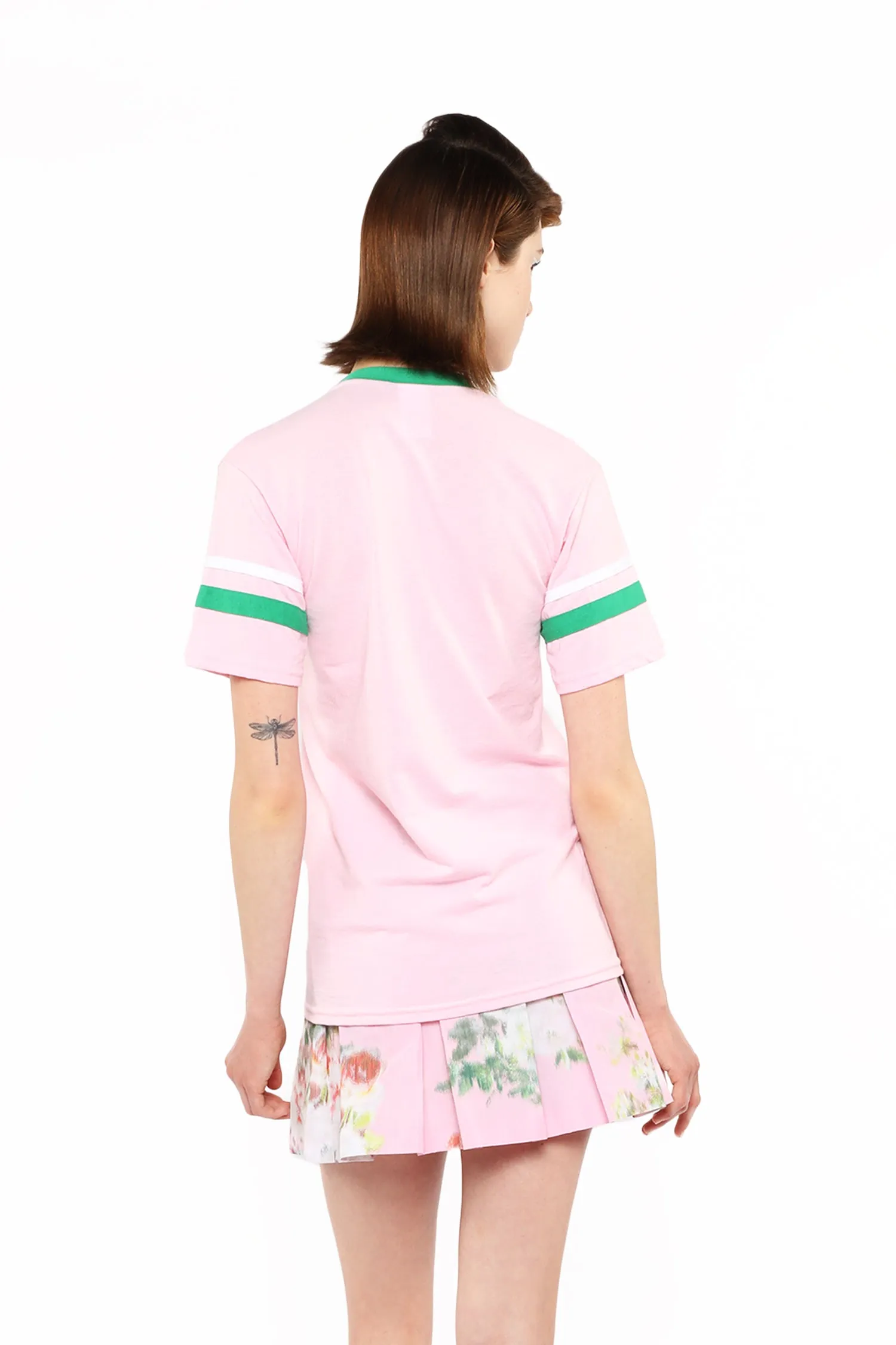 Anna Sui Logo T-Shirt Pink Annasui