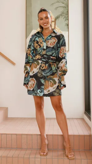 Annika Mini Dress - Noir Billy J