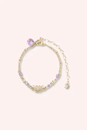 Aquamarine Butterfly Bracelet Annasui