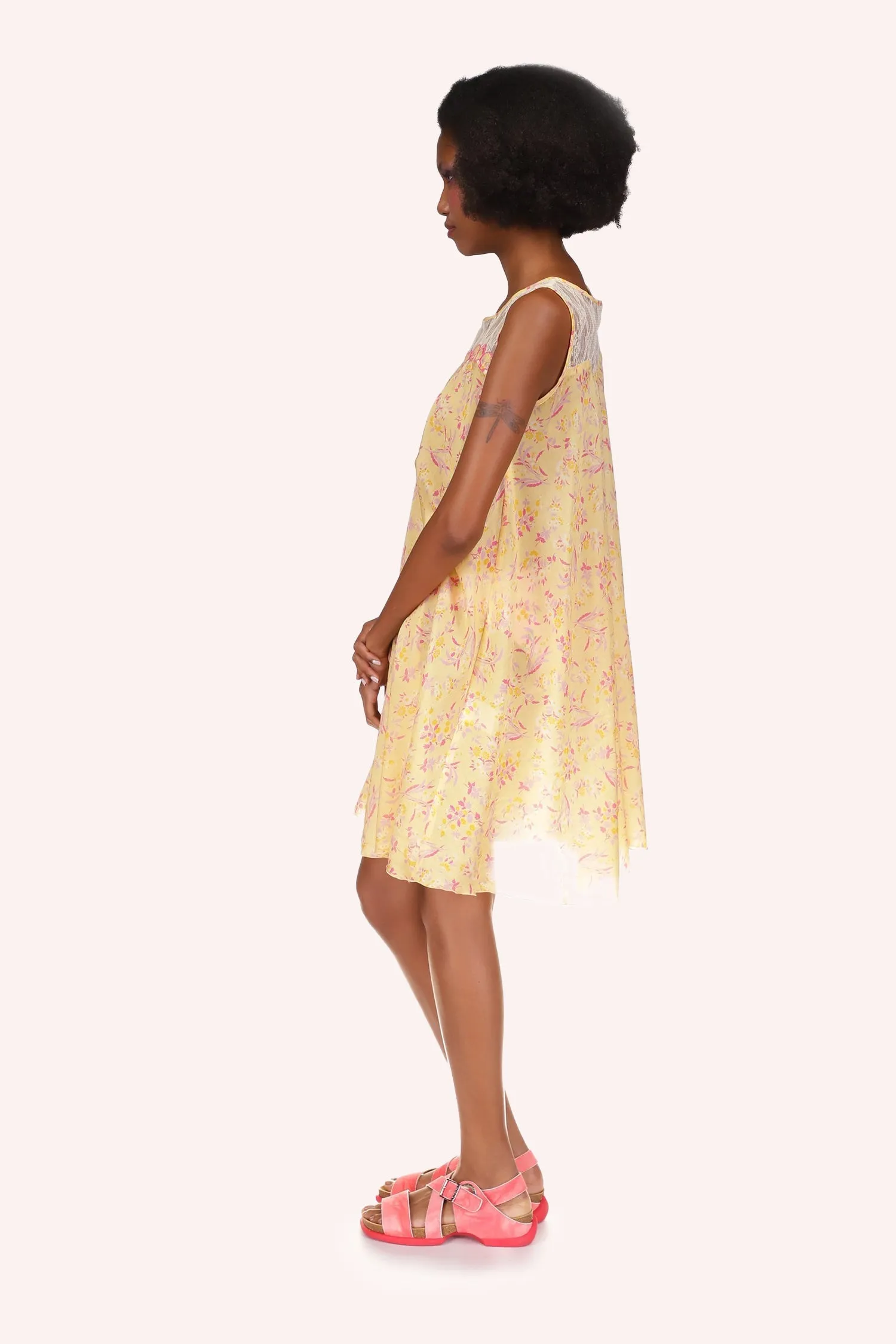 Arcadia Blossom Sleeveless Dress Annasui