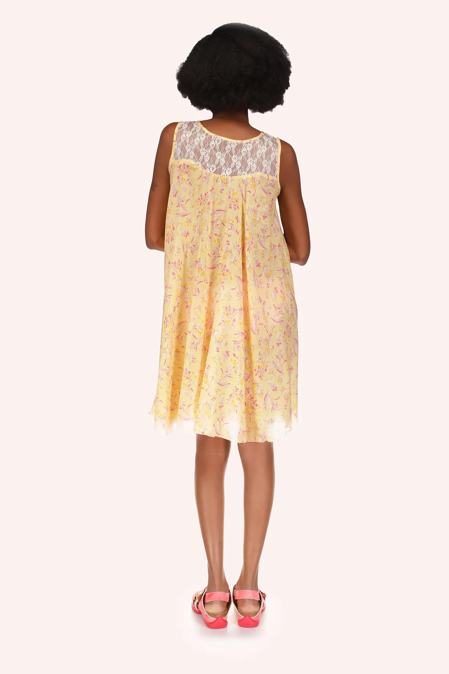 Arcadia Blossom Sleeveless Dress Annasui