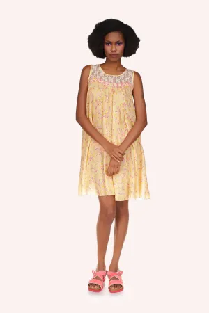 Arcadia Blossom Sleeveless Dress Annasui