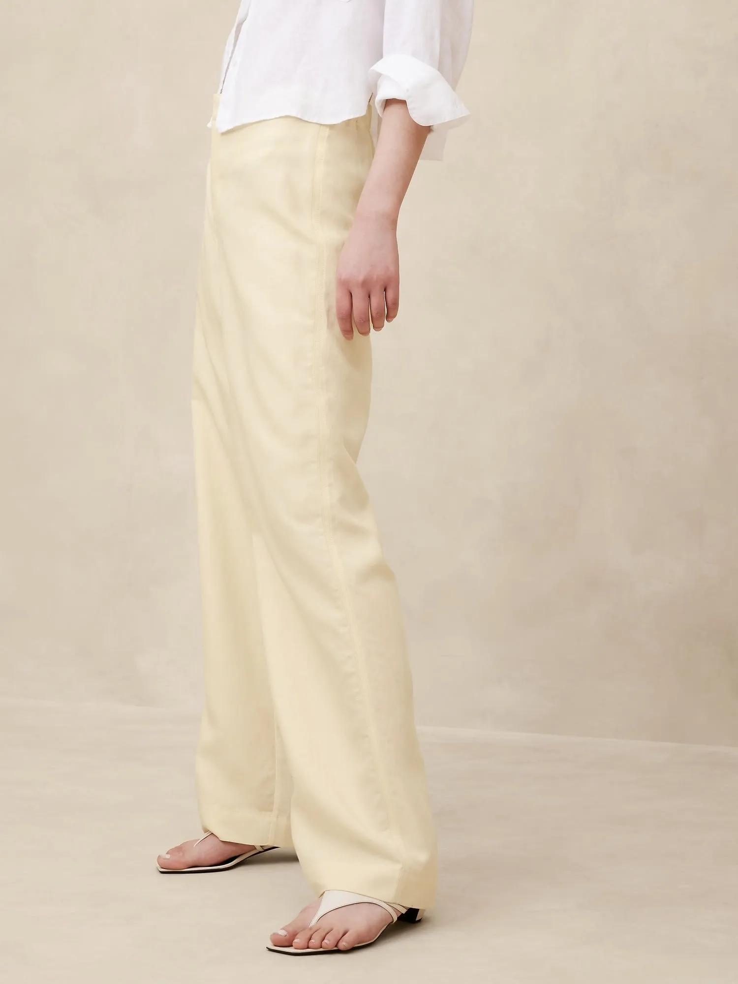 Arcata Tencel-Linen Easy Pant Banana Republic
