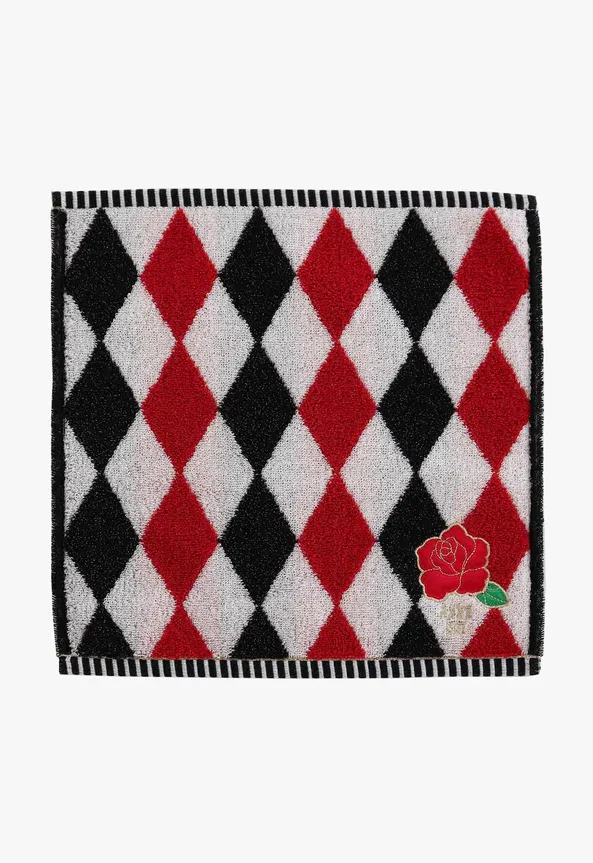 Argyle Rose Washcloth Annasui