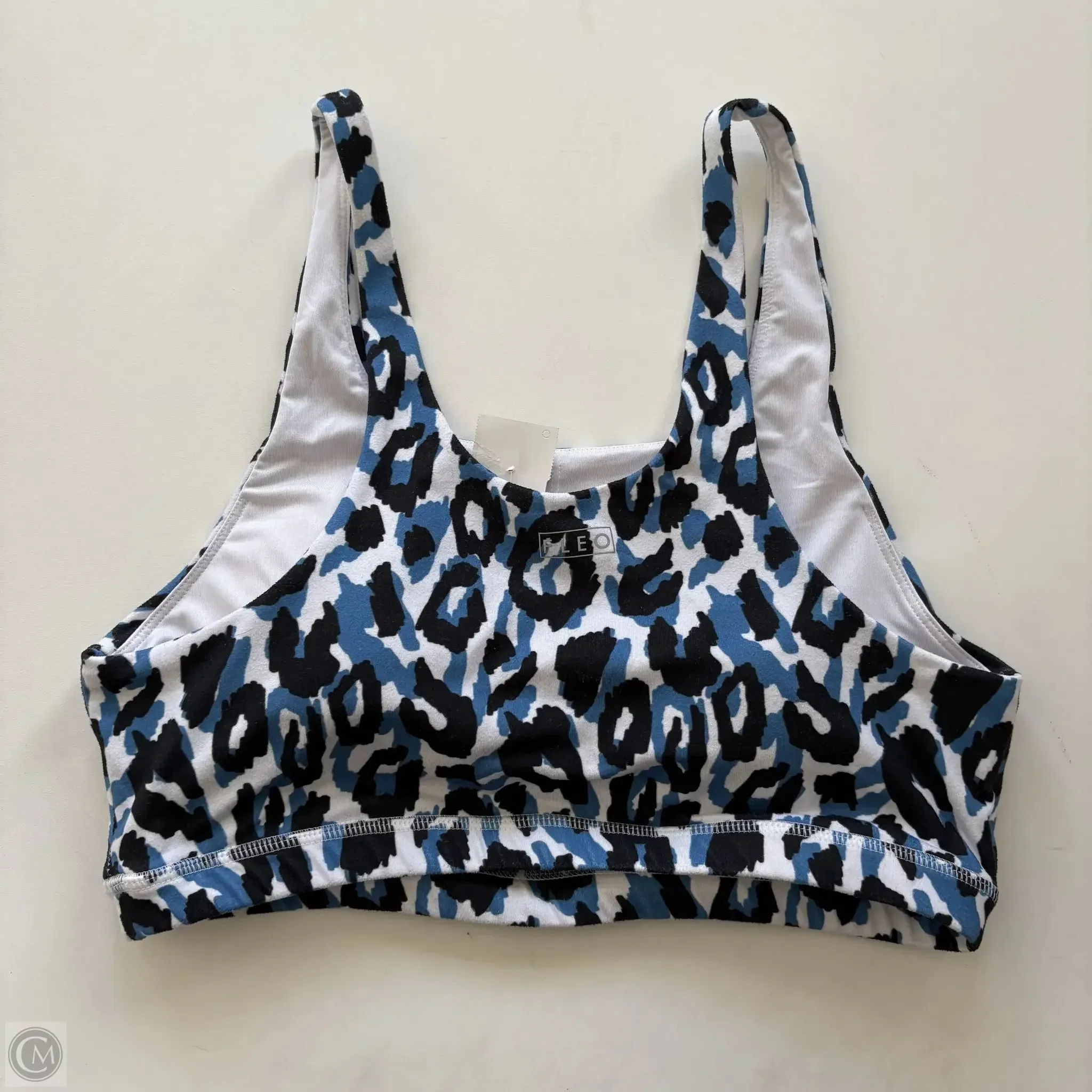 Athletic Bra By Cmb In Camouflage Print, Size: L