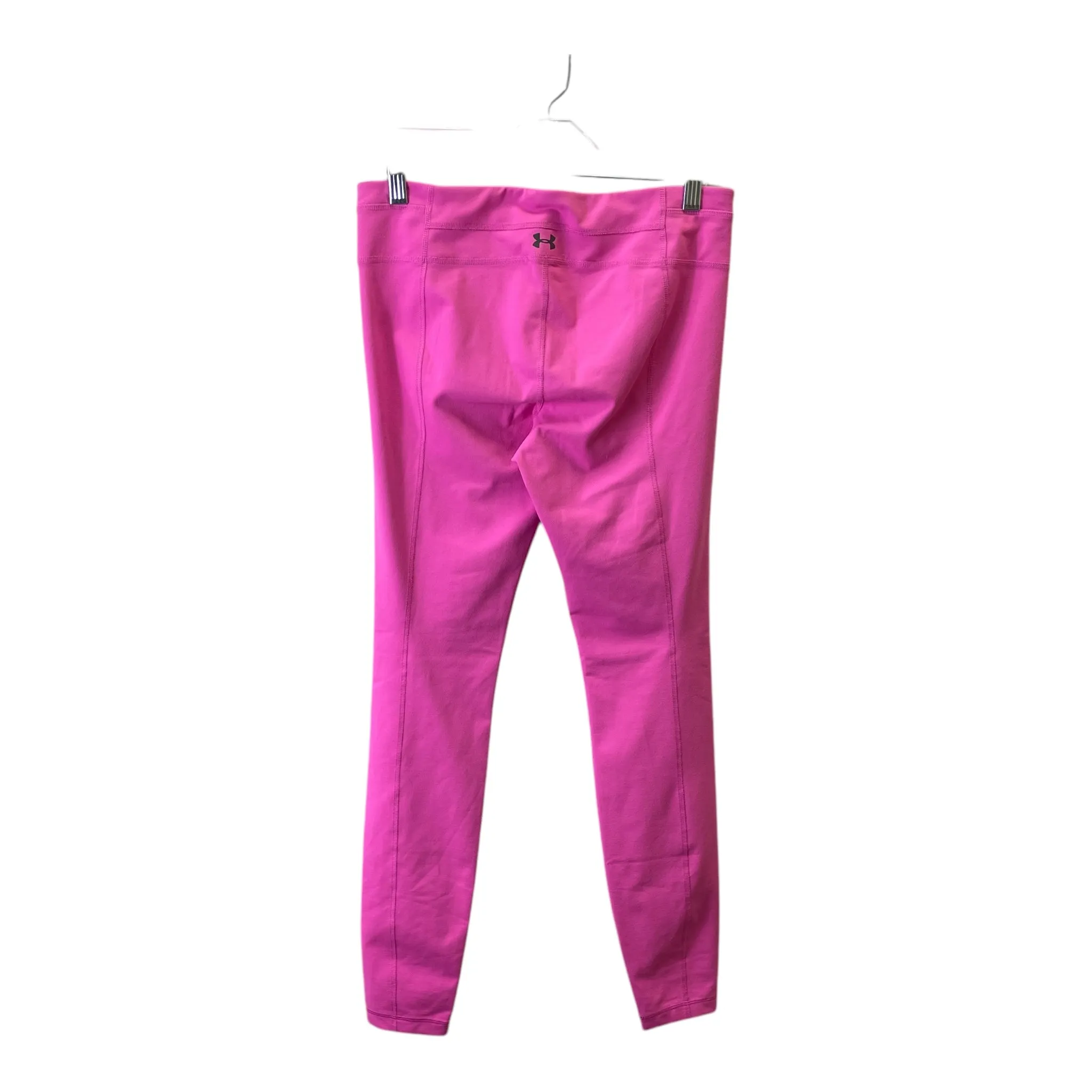 Athletic Leggings By Under Armour In Pink, Size:M