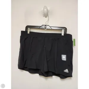 Athletic Shorts By Adidas In Black, Size: L
