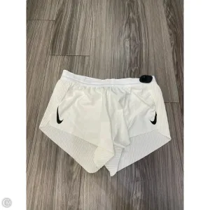 Athletic Shorts By Nike In White, Size: M