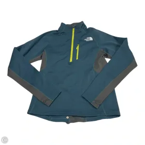 Athletic Sweatshirt Collar By The North Face In Blue, Size: S