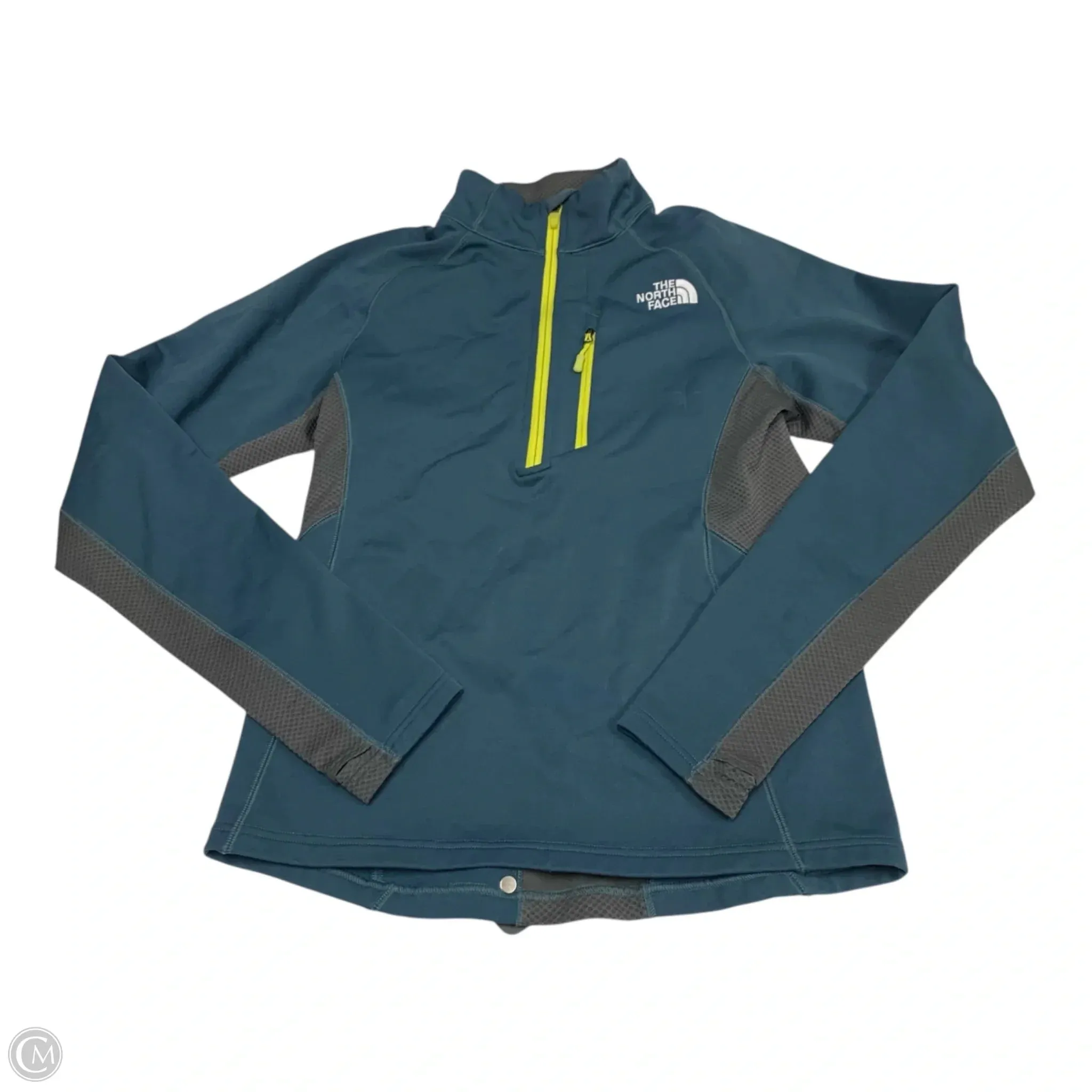 Athletic Sweatshirt Collar By The North Face In Blue, Size: S