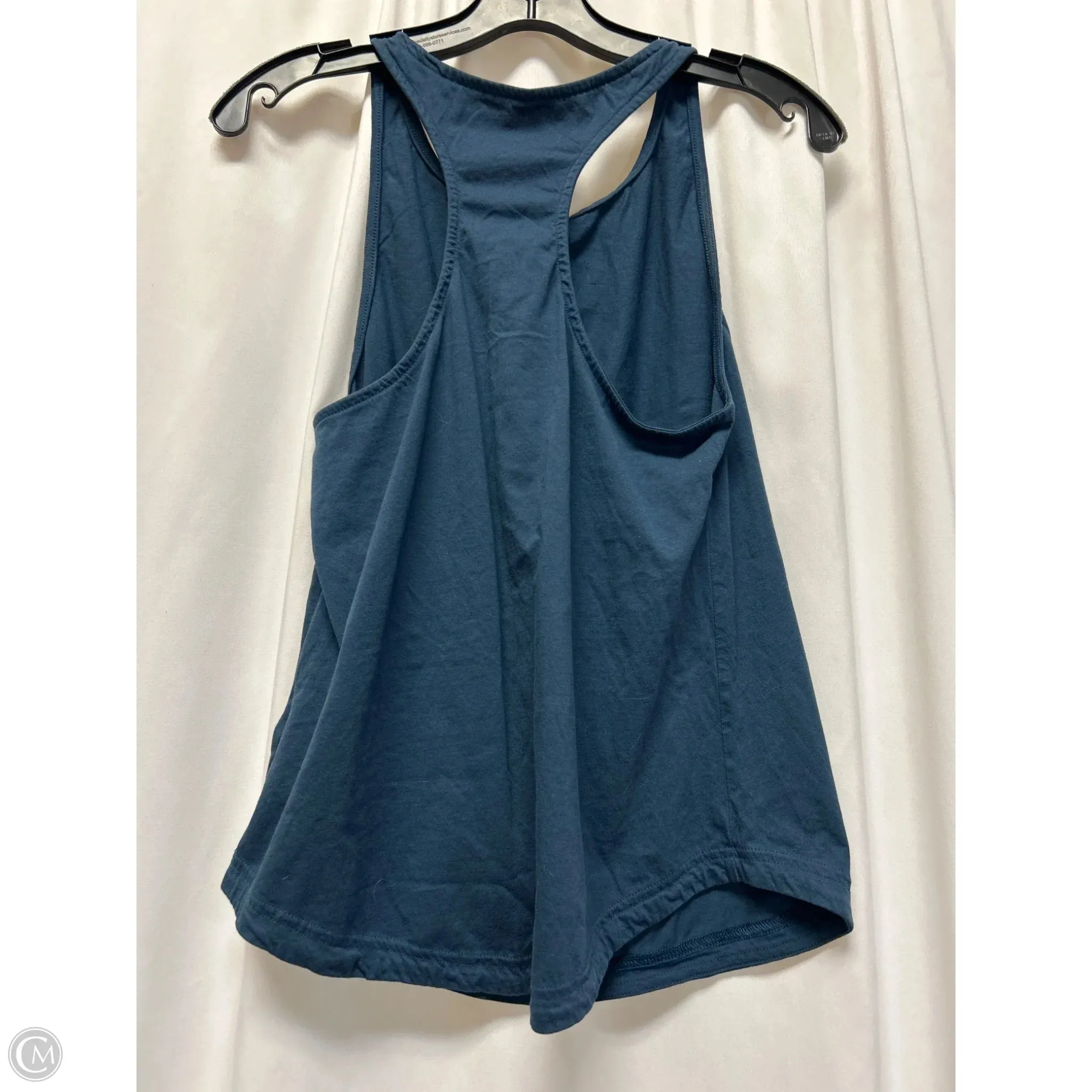 Athletic Tank Top By Adidas In Blue, Size: S