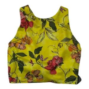 Athletic Tank Top By Athleta In Yellow, Size:S