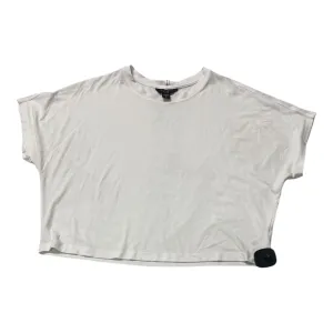 Athletic Top Ss By Athleta In Brown & White, Size:S