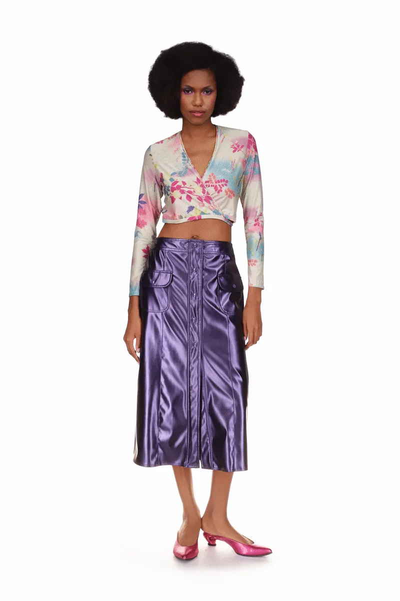 Atlantis Garden Wrap Top Annasui