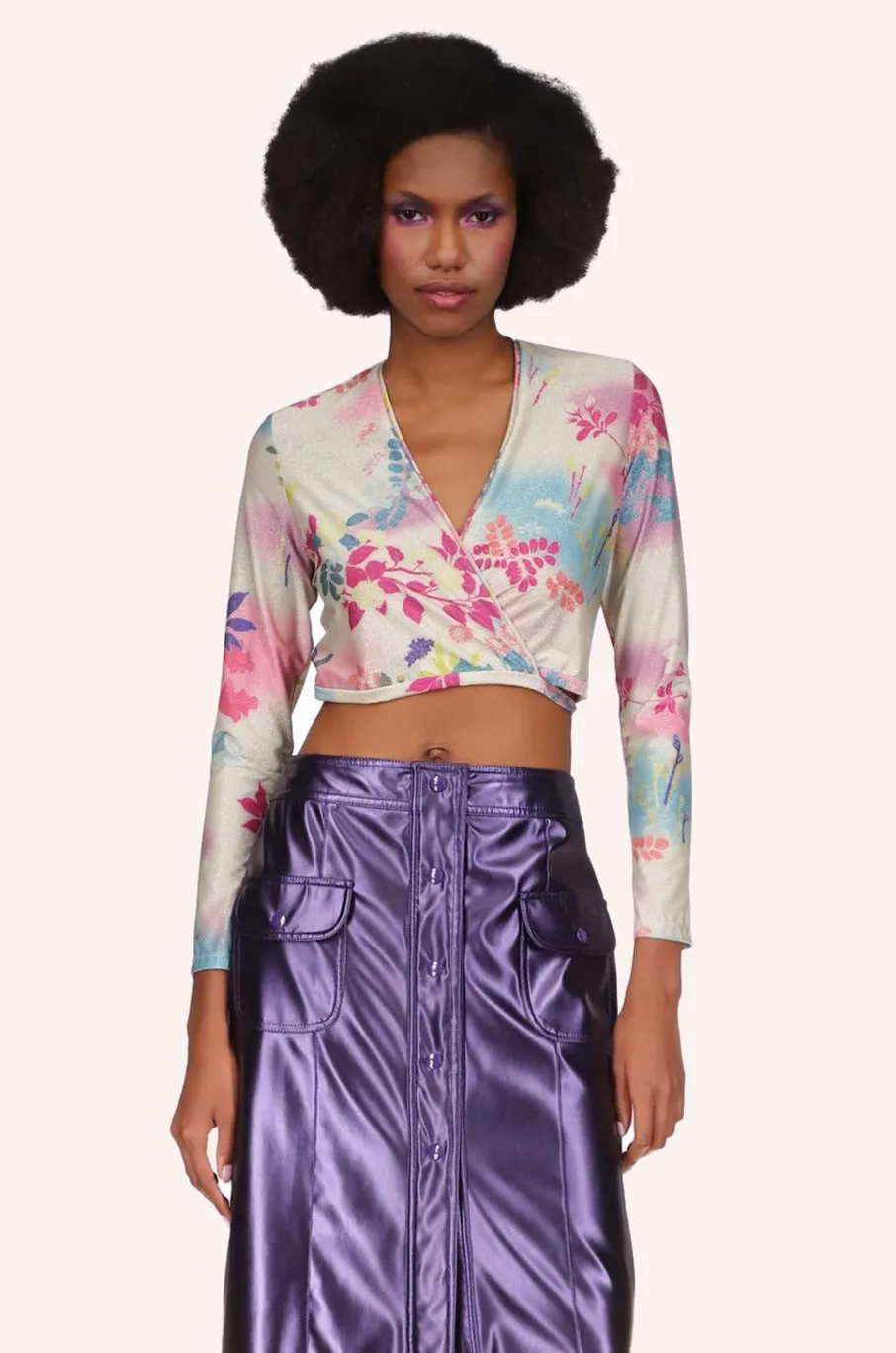 Atlantis Garden Wrap Top Annasui
