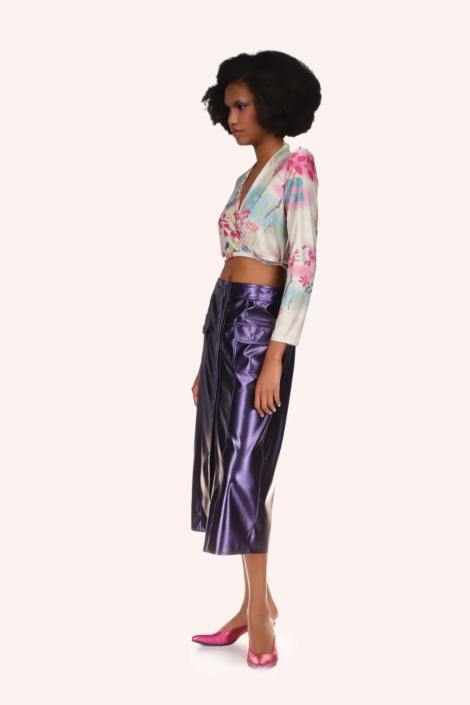 Atlantis Garden Wrap Top Annasui