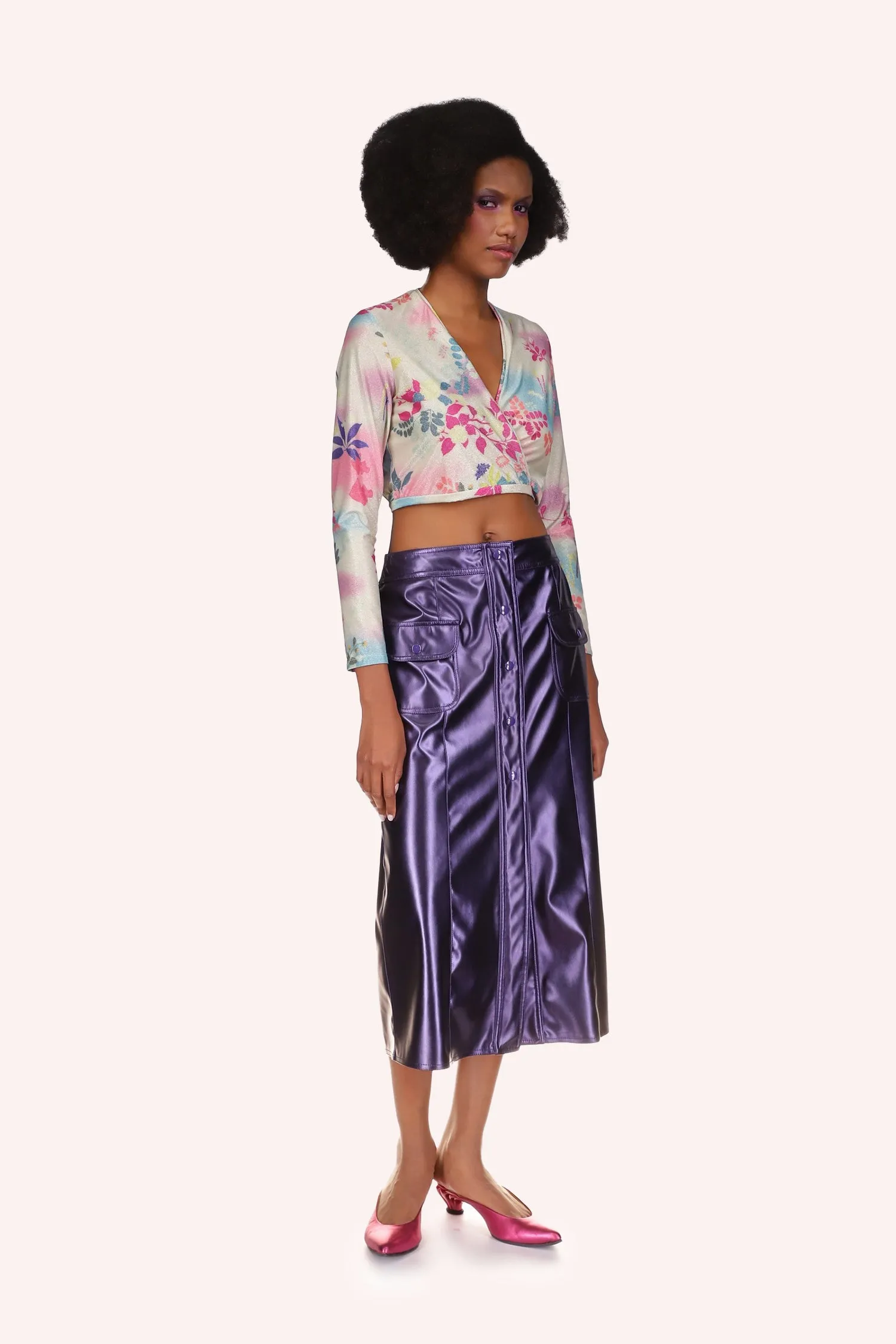 Atlantis Garden Wrap Top Annasui