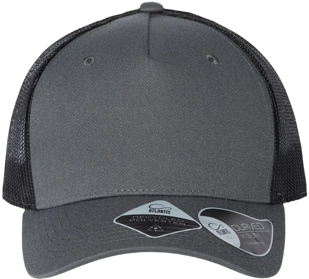 Atlantis Headwear Sustainable Five-Panel Trucker Cap