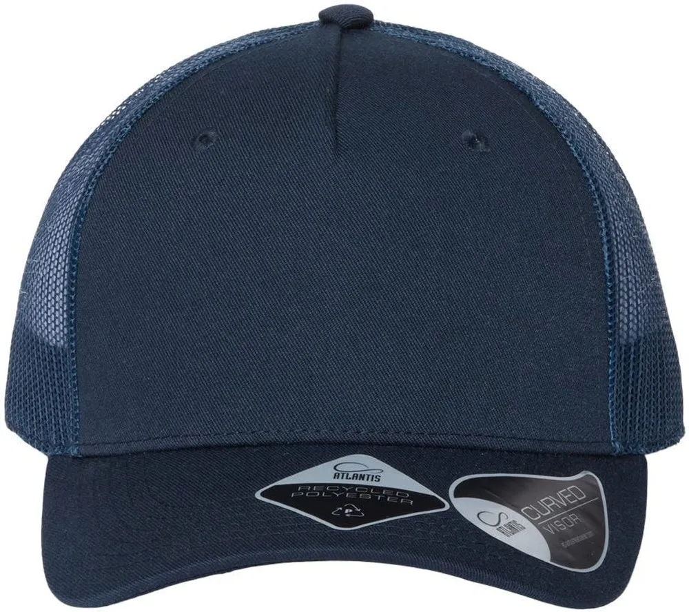 Atlantis Headwear Sustainable Five-Panel Trucker Cap