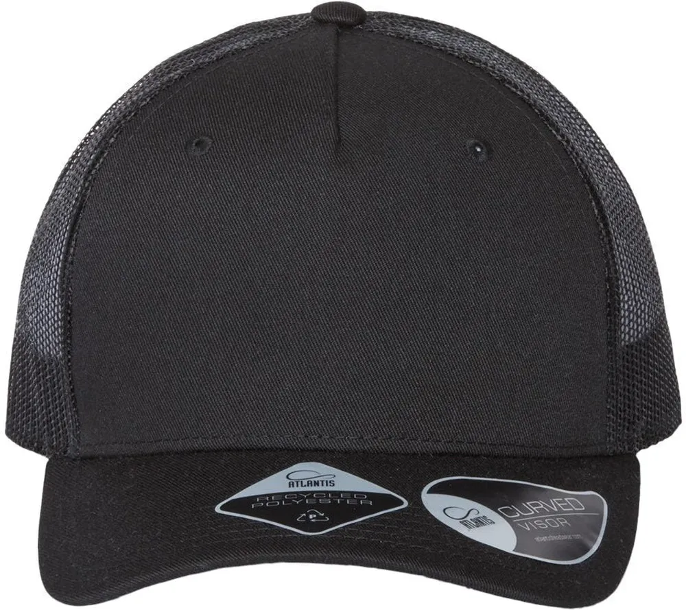 Atlantis Headwear Sustainable Five-Panel Trucker Cap