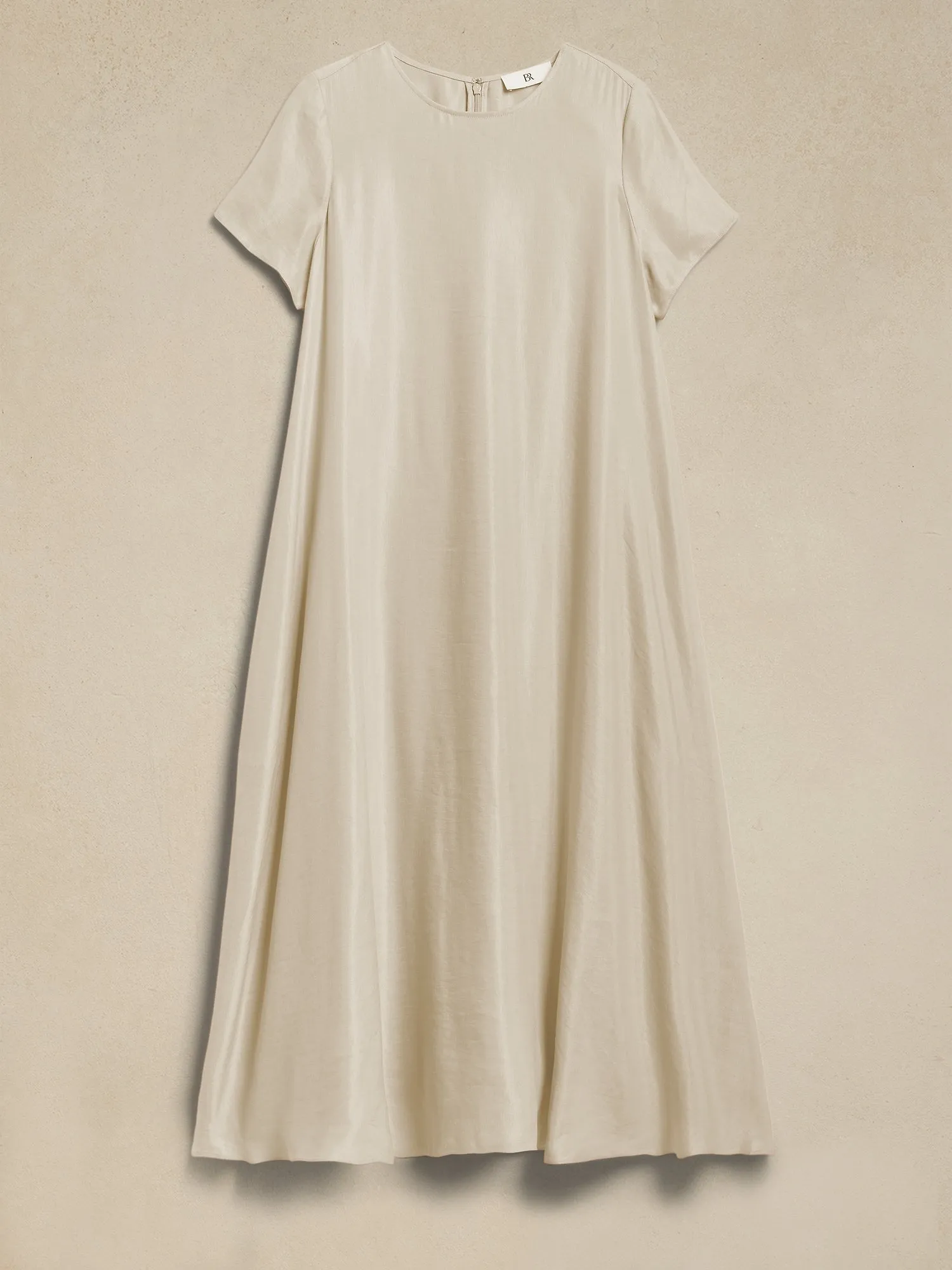 Aurelia Linen-Blend Maxi Dress Banana Republic