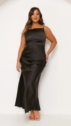 Ava Maxi Dress - Black Billy J