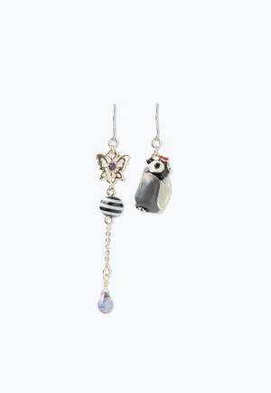 Baby Penguin Butterfly Earrings Annasui