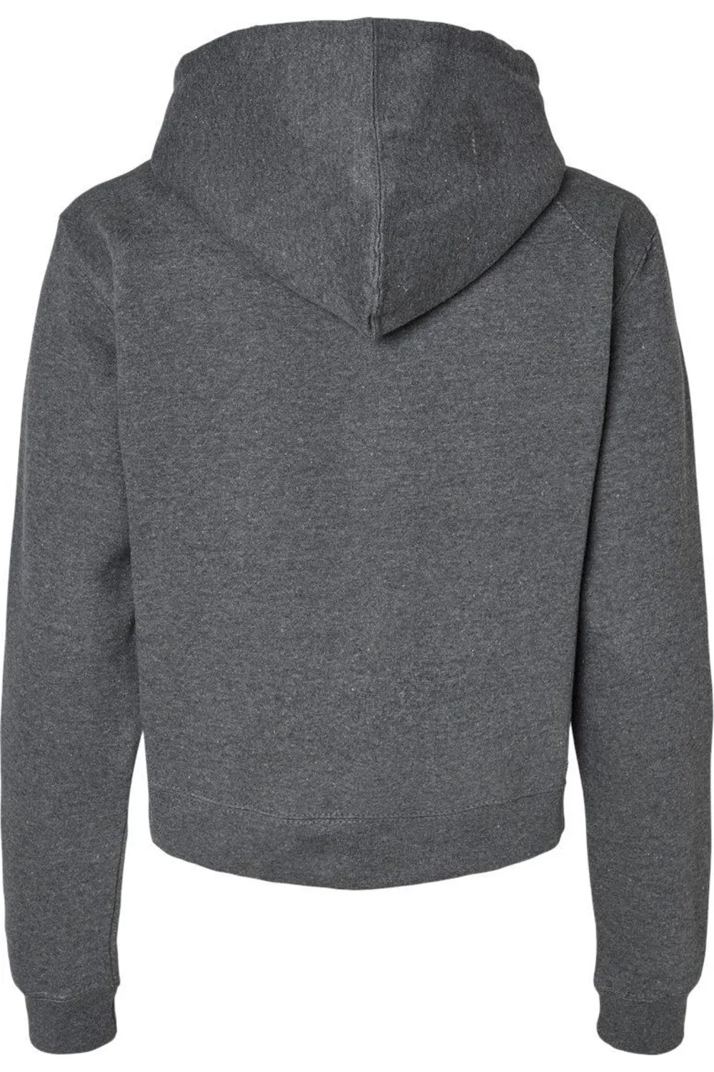 Badger Womens Crop Hooded Sweatshirt