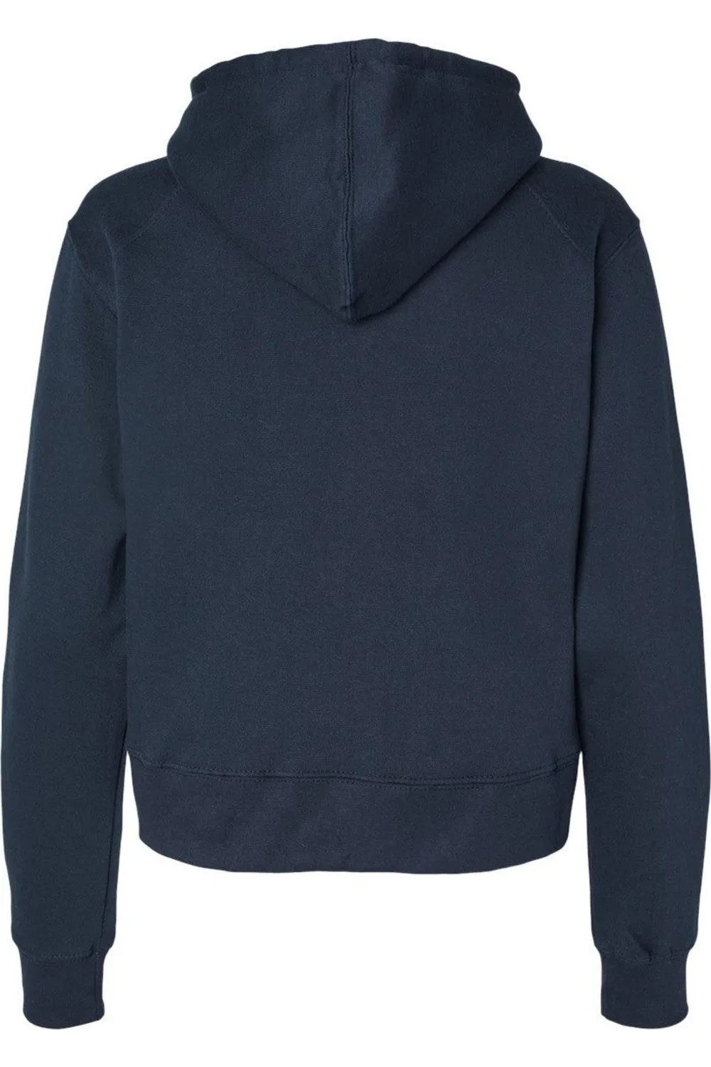 Badger Womens Crop Hooded Sweatshirt